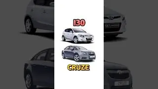 I30 x CRUZE HATCH QUAL ESCOLHER? #carros #hyundai #chevrolet #gm