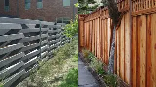 Garden panels privacy screens fence | Outdoor privacy wall ideas | Fence privacy screen installation