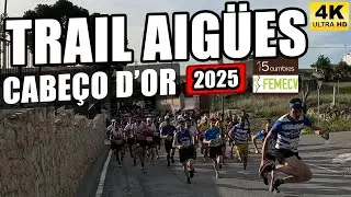 TRAIL CABEÇO D'OR 2025 AIGÜES 🏆 LIGA FEMECV Y 15 CUMBRES ALICANTE | CLASIFICACIÓN DESDE EL RECORRIDO