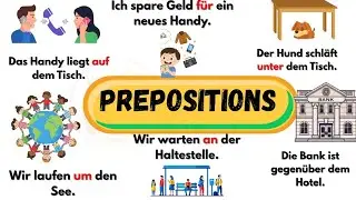 German Prepositions Explained Easily | Akkusativ, Dativ & Two-Way Prepositions (A1&ndash;A2)