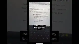 How to shorten your Resume / CV #shorts