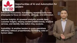 digital leadership in the 21st century Module 8  Leading in the Era of Artificial Intelligence
