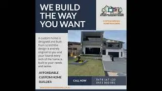 Knock Down Rebuild Custom Home Builder in Sydney
