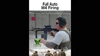 Full Auto Multiple Reload M4 Firing #shorts #usarmy #usmilitary #afghan