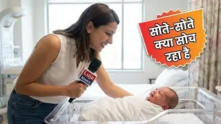 Baby Reveals His Hobby 🤣👶 | Funniest Reporter Interview