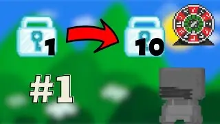1DL TO 10DL WITH ILLEGALS EP #1 | GROWTOPIA CASINO