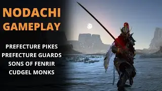 Nodachi Gameplay - Sons of Fenrir, Cudgel Monks, Prefecture Pikes - Conqueror's Blade Season 9