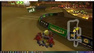 Mario Kart Wii Chuck (Angry Birds) Mod Gameplay