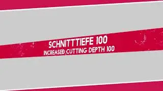 Schnitttiefe 100mm