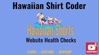 Hawaiian Short:  Website health checks