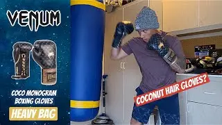 HEAVY BAG TRAINING- Venum COCO Monogram Boxing Gloves