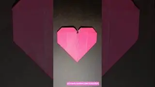 ✨DIY Origami Hearts 💗|Crafts #like#diyideas #origami #subscribe #art #paperart