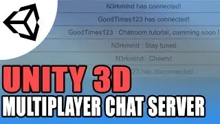 Unity 5 Multiplayer Chat Server Part 2 - Unity 3D[Tutorial][C#]