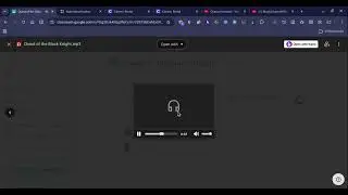 Listening To Quest Of The Black Knights By Donald Struz & Thomas Coathes In Google Classroom