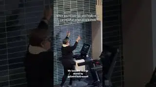 50 Year Old Woman Proudly Walkin&rsquo; her Walk , in The Groove on her Treadmill!