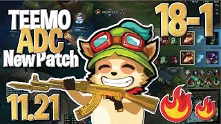 Teemo ADC patch 11.21