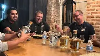 Tequila Tau tasting with Martin and Sergio Cruz ￼