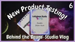 Testing new products! | Behind the Beans: Episode 6 | Small Business Studio Vlog ♡