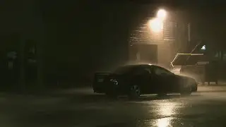 Listen & Sleep Immediately with Terrible Storm On Street At Night | Relaxing White Noise  | Healin