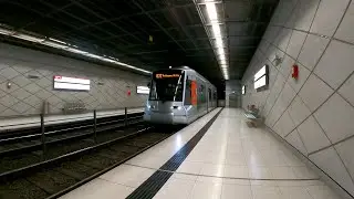 [Video] Stadtbahn D&uuml;sseldorf | Siemens NF8U im U-Bahnhof Kirchplatz