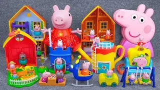 Peppa Pig ASMR | Satisfying with Unboxing Cute Peppa Pig Garden & Farm Playset 🌾🌼