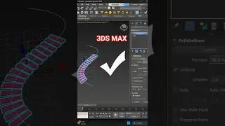 ✅ Path Deform in 3ds Max | Bend Object Along Curve | Pro Tip
