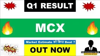 MCX Q1 Results 2025 | MCX Results Today | MCX Share Latest News | MCX Share | MCX stock