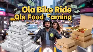 Ola Cab Food And Ride Earning + Incentives 