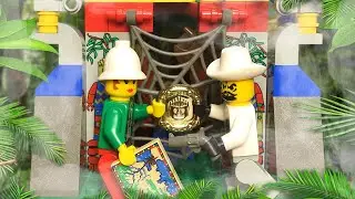 Lego System Adventures in Jungle 5936 | Тайна Паука | Lego 1999г Приключения в Джунглях
