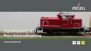 SD-Digitalkupplung1803 mit f&uuml;r Varianten der Kupplungen / SD-Digital Coupler 1803 for H0 scale