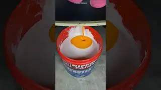 Color Mixing | Making deep Yellow Paint #machine #mixing #colors #paint #yellow
