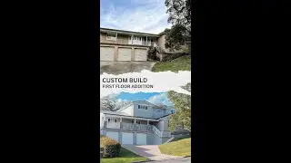 Custom Home Builders Sydney, Australia First Floor Addition family home