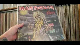 Ryan's Valley Vinyl Vault # 5  Iron Maiden vinyl collection 2021