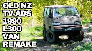 OLD NEW ZEALAND TV ADS 1990 MITSUBISHI L300 VAN (remake)