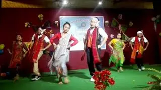 Neha Turu Turu Assami song by Chakma Group in BVCSA Freshers' Meet at Silchar