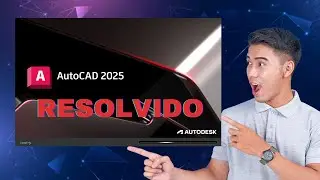 AUTOCAD 2025 ERRO DE ATIVAÇÃO E TELA DE LOGIN 2025 Resolvido