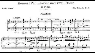J. S. BACH - Keyboard Concerto 6 F-Major BWV1057 (Zoltan Kocsis)
