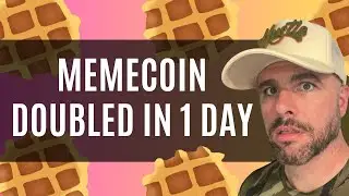 Waffles on Solana did a 2.5x in Market cap in ONE Day