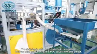 PNMP-800 PVC Pulverizer Machine PVC Pipe Miller PVC Pipe Grinder Machine PVC Powder Machine