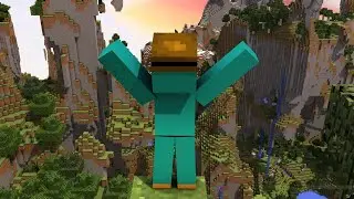 Minecraft timelapse cidade nas alturas pt1