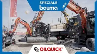 I nuovi attacchi rapidi automatici e i tiltrotator di Oilquick a Bauma 2025