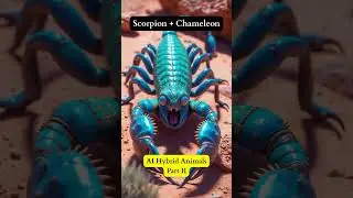 Top 5 SCARY LOOKING AI Hybrid Animals!