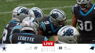 Carolina Panthers vs Dallas Cowboys  | Madden NFL 25 GAMEPLAY | AF Football News