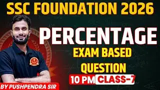 percentage by pushpendra sir (class 7)