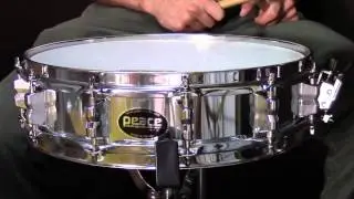 Peace SD-105 14x3.5 Steel Piccolo Snare