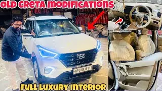 OLD CRETA Modified Like NEW | Luxury Interior + DIP Parts Upgrade 🔥