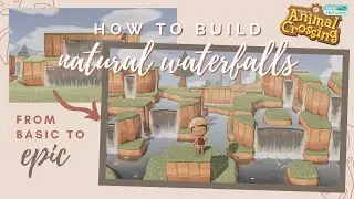 How to Build Natural Waterfalls: Animal Crossing New Horizons Waterscaping & Terraforming TIPS