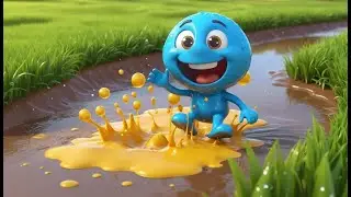 Fall Guys Jelly Runner&rsquo;s Muddy Splash Adventure | Fun Kids Song and Nursery Rhyme