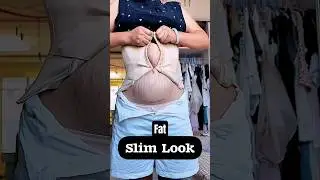 Slim Belly Trick 👌 #slim #fatloss #fatbelly #shortvideo #shorts #youtubeshorts