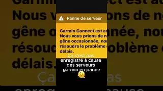 #bug #garmin #connect #forerunner